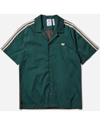adidas - Clot By Edison Chen Bowling Shirt Night Dark - Lyst