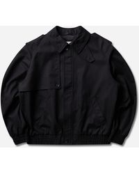 MM6 by Maison Margiela - S Cotton Twill Jacket - Lyst