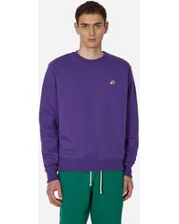 New Balance - Made In Usa Core Crewneck Sweatshirt Prism Purple - Lyst