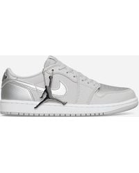 Nike - Air Jordan 1 Retro Low Og Sneakers Neutral / Metallic - Lyst