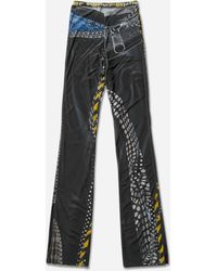 OTTOLINGER - Women S Mesh Pants Polka Dot Zip Print - Lyst