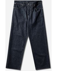 Stone Island - Men S Indigo Denim-rinsed Loose Fit Jeans Rinse - Lyst