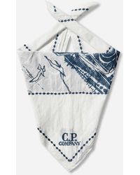 C.P. Company - Woven Musli Scarf Gauze - Lyst