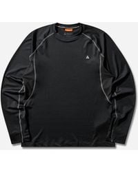 Nike - Men S Acg Wildsee Dri-fit Long-sleeve Base Layer Black - Lyst