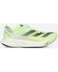 adidas - Adizero Adios Pro 3 Green Sneakers Spark / Aurora Met - Lyst