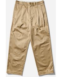 Wacko Maria - S Double Pleated Chino Trousers - Lyst