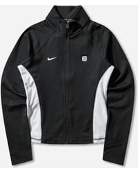 Nike - Women S Shox Full-zip Longsleeve Top / White - Lyst