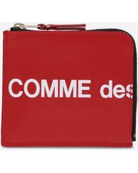 Comme des Garçons - Huge Logo Zip Around Wallet - Lyst