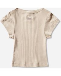 Jean Paul Gaultier - Women S Logo Patch Baby T-shirt - Lyst