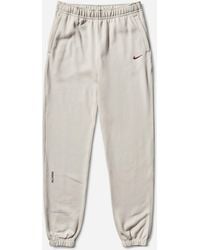 Nike - Men S Nocta Fleece Pants Light Orewood Brown - Lyst