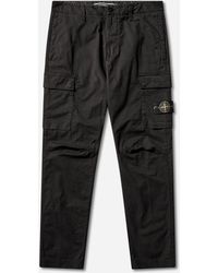 Stone Island - S Stretch Organic Cotton Twill Cargo Pants - Lyst
