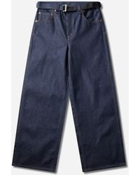 Levi's - Sacai Belted Wide Pants Rigid - Lyst