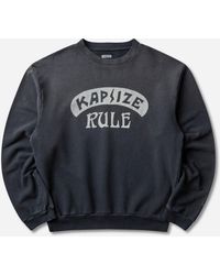 Kapital - Men S Swt Knit Crewneck Sweatshirt (kapsize Rule) - Lyst