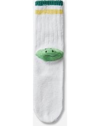 Kapital - 60 Yarns Ivy Rainbowy Happy Heel-hold Socks / Green - Lyst