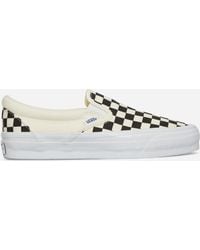 Vans - Premium Slip-On 98 Checkerboard Sneakers Off - Lyst