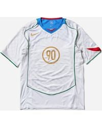 Nike - Men S Total 90 Dri-fit Soccer Jersey White / Italy Blue - Lyst
