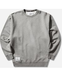 WTAPS - S Sign-Yd Crewneck Sweatshirt Ash - Lyst
