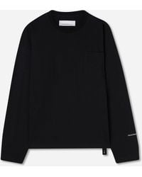 Oamc Peacemaker - Men S Leaf Loose Fit Longsleeve T-shirt - Lyst