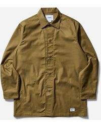 WTAPS - Men S Cbw Longsleeve Shirt Olive Drab - Lyst