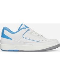 Nike - Air Jordan 2 Retro Low Sneakers White / University Blue - Lyst
