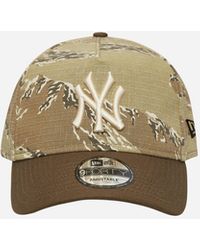 KTZ - New York Yankees 9forty A-frame Adjustable Cap Two-tone Tiger Camo - Lyst