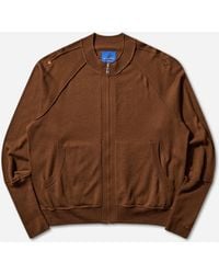 Asics - Novalis Oxalidac Knit Cardigan Mole - Lyst