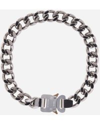 1017 ALYX 9SM - Buckle Necklace Silver - Lyst