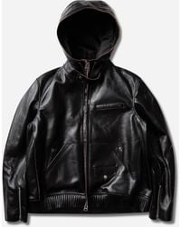 Sacai - S Leather Blouson - Lyst