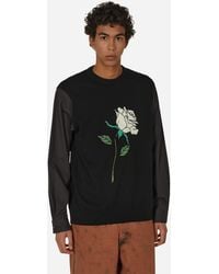 Undercover - White Rose Crewneck Sweater - Lyst