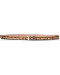 Dries Van Noten - Printed Leather Belt - Lyst