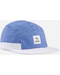 PUMA - Saysky Ultraweave 5 Panel Cap Cobalt Glaze Alert - Lyst
