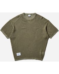 WTAPS - Men S Ghill Sweater Olive Drab - Lyst