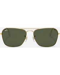 Ray-Ban - Caravan Sunglasses Polished Arista G-15 - Lyst