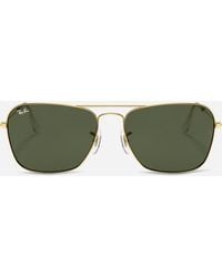Ray-Ban - Caravan Sunglasses Polished Arista G-15 - Lyst