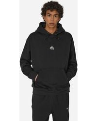 Nike - Acg Therma-fit Hooded Sweatshirt Black - Lyst