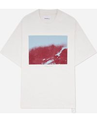 Oamc Peacemaker - S Slow Down Print Regular Fit T-Shirt - Lyst