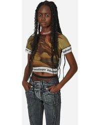 OTTOLINGER - Slam Jam Mesh T-Shirt Mustard - Lyst