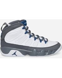 Nike - Air Jordan 9 Retro Sneakers Flint Grey / French Blue - Lyst