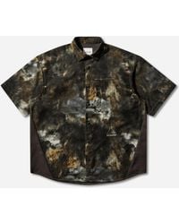 ROA - And Wander Printed Breathable Shirt Camo - Lyst