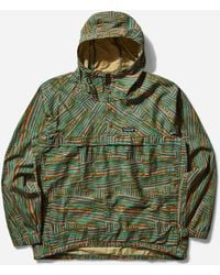 Patagonia - Men S funhoggers Anorak Jacket Quilty Fitz / Heartleaf - Lyst