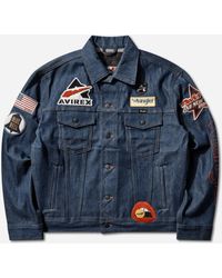 Wrangler - Avirex Patch Jacket Raw - Lyst
