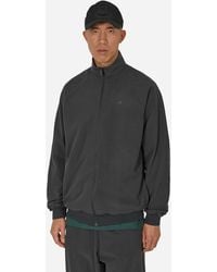 adidas - Basketball Brushed Track Top Carbon - Lyst