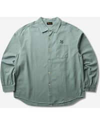 Visvim - Men S Palmer Longsleeve Shirt Light - Lyst