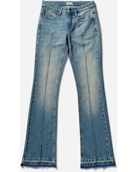 Guess - S Flare Denim Pants Used Wash - Lyst