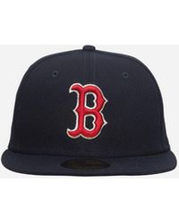 KTZ - Boston Red Sox 59fifty Cap Blue - Lyst