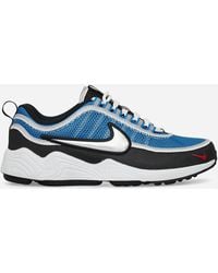 Nike - Air Zoom Spiridon Sneakers Signal Blue / Metallic Luster - Lyst