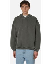 Amomento - Garment Dyed Hoodie Charcoal - Lyst