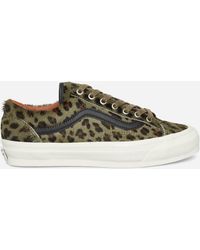 Vans - Old Skool 36 Lx Pony Hair Sneakers Olive - Lyst