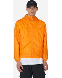 Nike - Acg Cinder Cone Windproof Jacket Bright Mandarin - Lyst