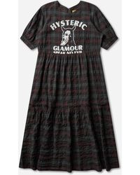Hysteric Glamour - S Speak No Evil Checkered Dress - Lyst